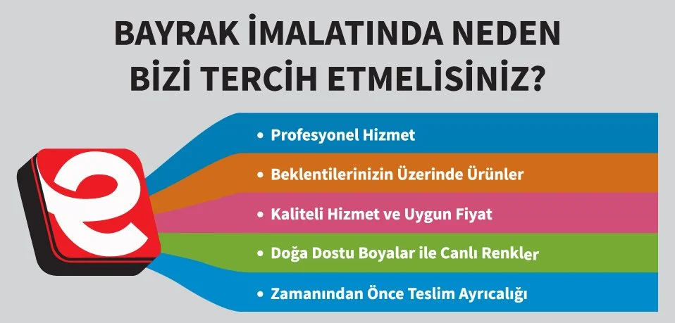 Bayrak imalatında neden bizi tercih etmelisiniz